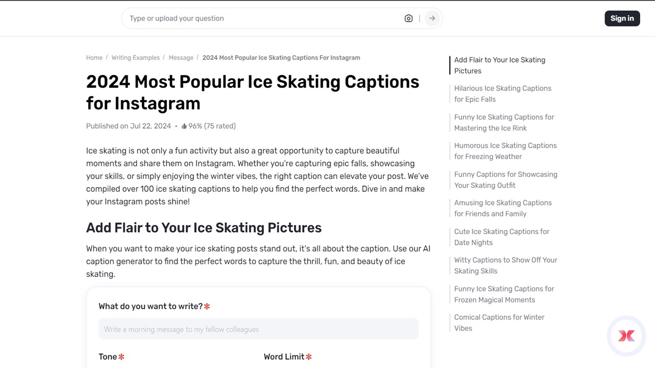 How Gauth Enhances Your Ice-Skating Instagram Game: Captions for Every Frame